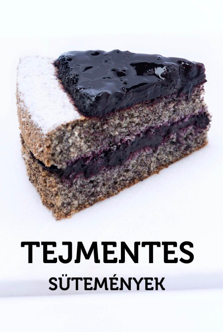 Áfonyás máktorta (glutén - és tejmentes)