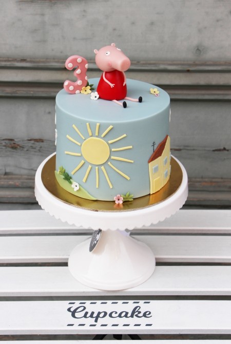 Peppa malac torta - házikós