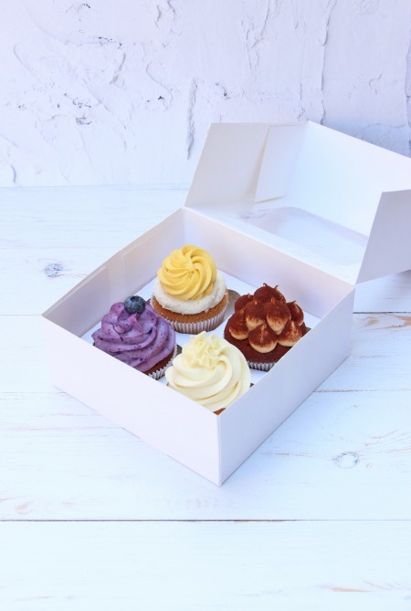 4 - es Cupcake válogatás díszdobozban 7 060 Ft