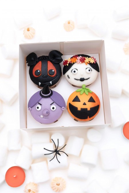 4-BOX Halloween cupcake válogatás Faces - 12.660Ft