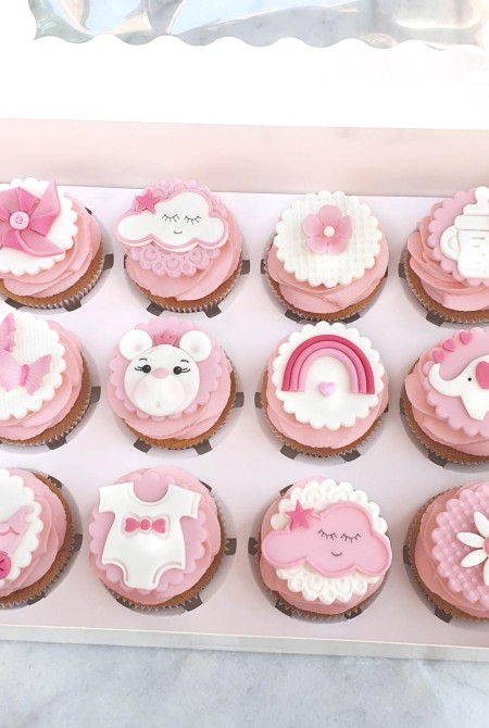 Babaváró cupcake - rózsaszín 36 880Ft